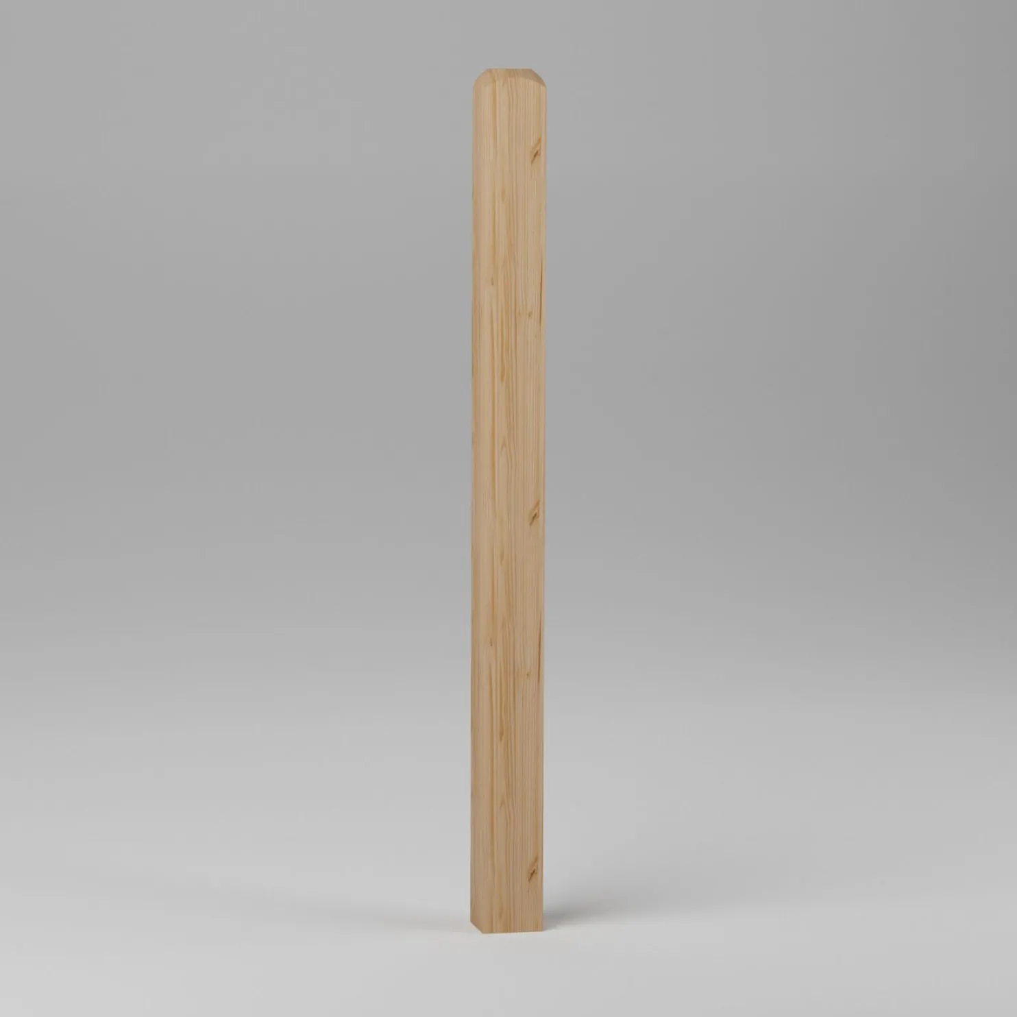 Porraskaiteen päätytolppa Lundbergs Oslo 1200mm mänty