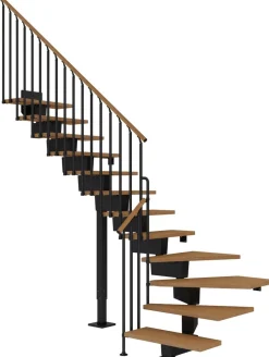 Portaat Dolle Dubai, L-malli, Classic III -kaide, öljytty tammi, eri värejä ja kokoja
