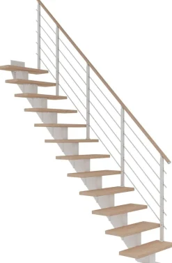 Portaat Dolle Hamburg Design, suora, valkoöljytty tammi, eri värejä ja kokoja