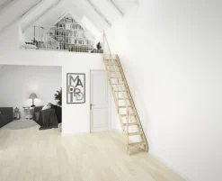 Portaat Dolle Kiel 572x1775 mm käsittelemätön kuusi