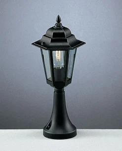 Porttivalaisin Noor Milano Mini Ø205x450 mm musta