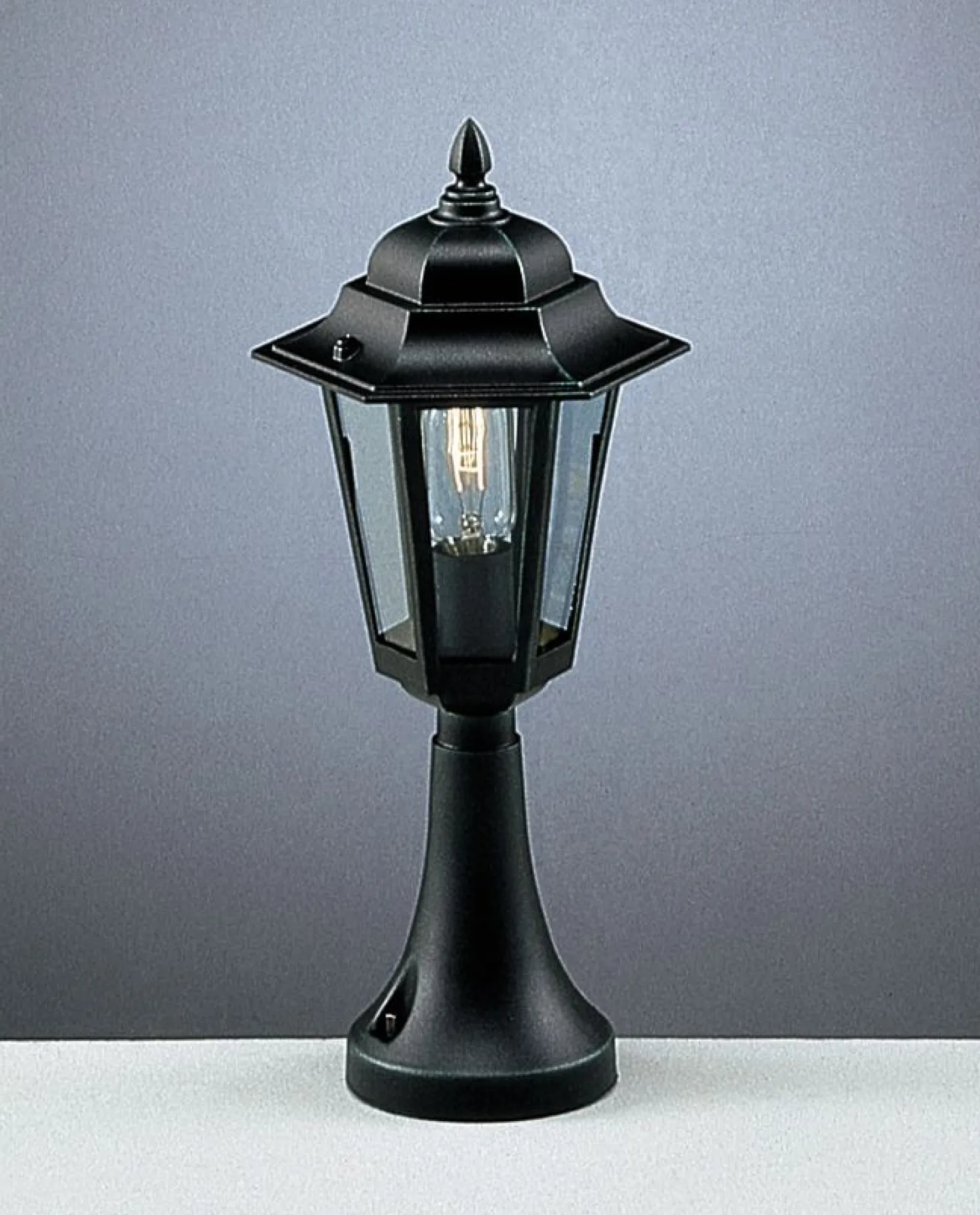 Porttivalaisin Noor Milano Mini Ø205x450 mm musta