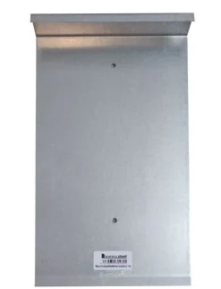 Postilaatikkotelineen taustalevy Warma 1-os 400x250 mm