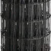 Puutarha-aita Hortus 5x10cm 1,2x25m 0% PVC musta