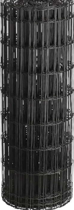 Puutarha-aita Hortus 5x10cm 1,2x25m 0% PVC musta