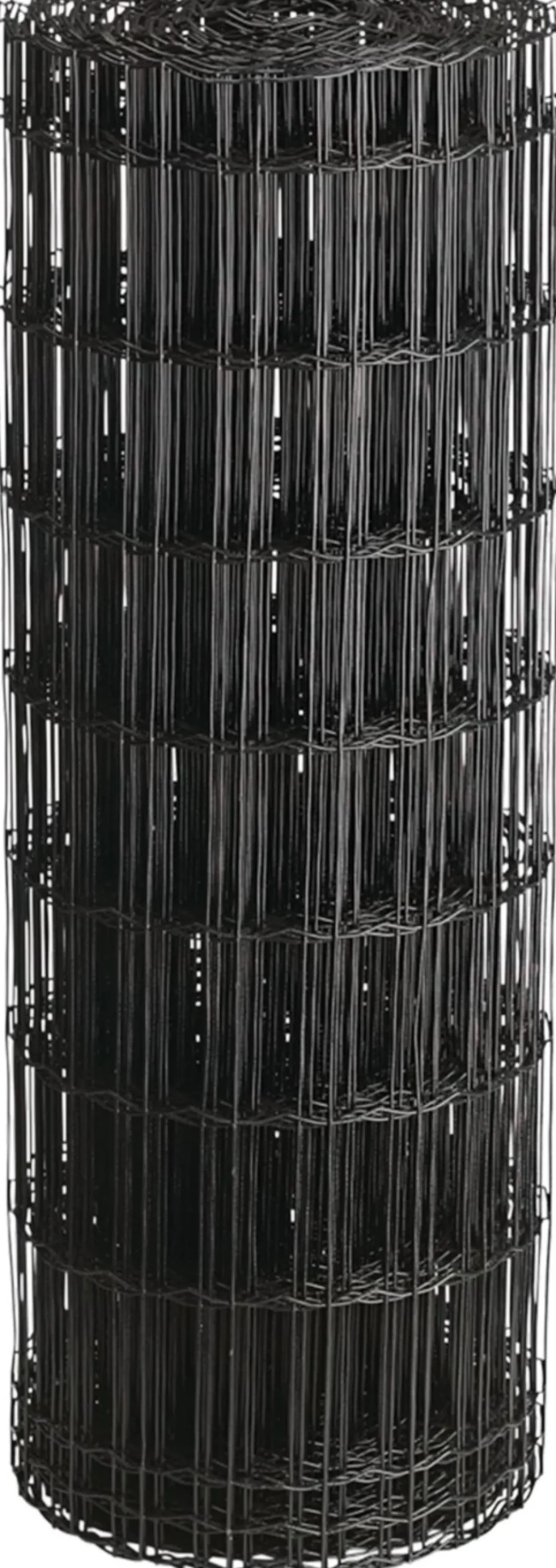 Puutarha-aita Hortus 5x10cm 1,2x25m 0% PVC musta