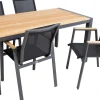 Puutarhakalustesetti Home4You TAMPERE pöytä ja 4 tuolia