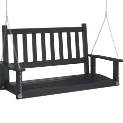 Puutarhan Keinukalusteet metalliketjuilla, täysi kuusi, eri malleja ja värejä (38274)