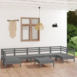 Puutarhasohvasarja, mänty, 8-os, eri värivaihtoehtoja