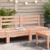 Puutarhasohvat käsinojaton 2 kpl, douglaskuusi