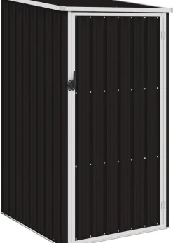 Puutarhavaja ruskea 87x98x159 cm galvanoitu teräs 0.83m2