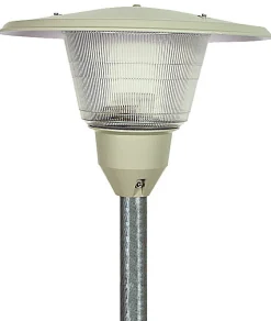 Pylväsvalaisin Airam Puistoprisma, 100W, E27, harmaa