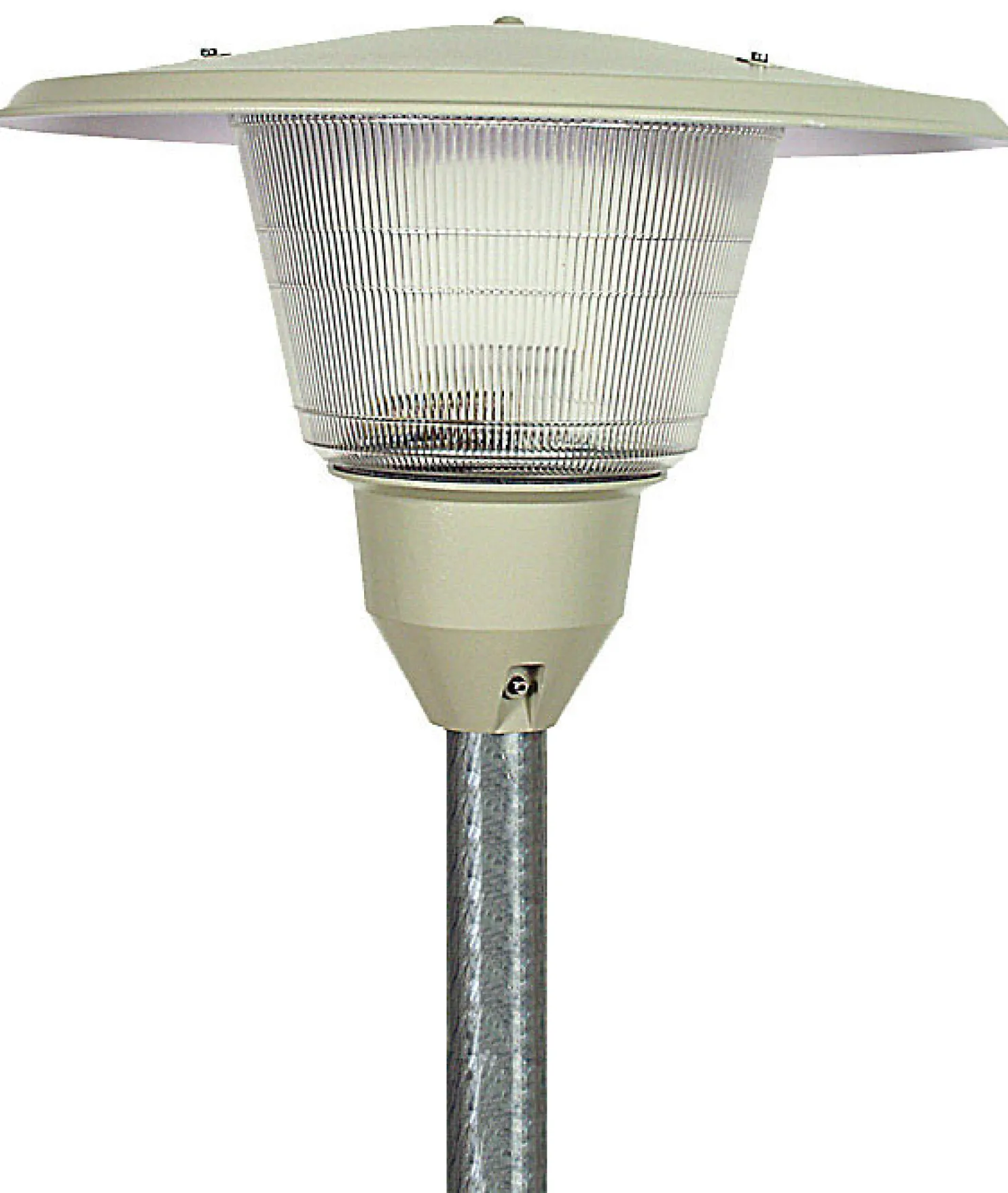 Pylväsvalaisin Airam Puistoprisma, 100W, E27, harmaa