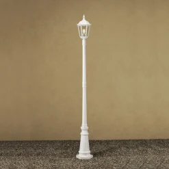 Pylväsvalaisin 7233-250 Firenze valkoinen matta 2200 mm