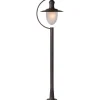 Pylväsvalaisin Lucide Aruba 29,5x25x111cm 24W himmennettävä ruoste ruskea