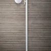 Pylväsvalaisin Noor Globo 2350x525x250 mm valkoinen