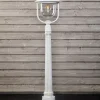 Pylväsvalaisin Noor Kello Ø240x1140 mm valkoinen/kulta