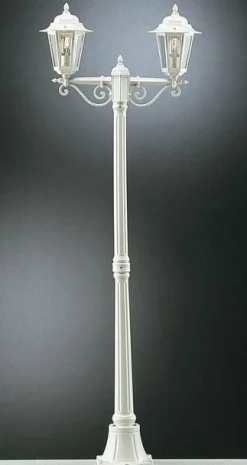 Pylväsvalaisin Noor Milano Mini 1745x535 mm 2-osainen valkoinen