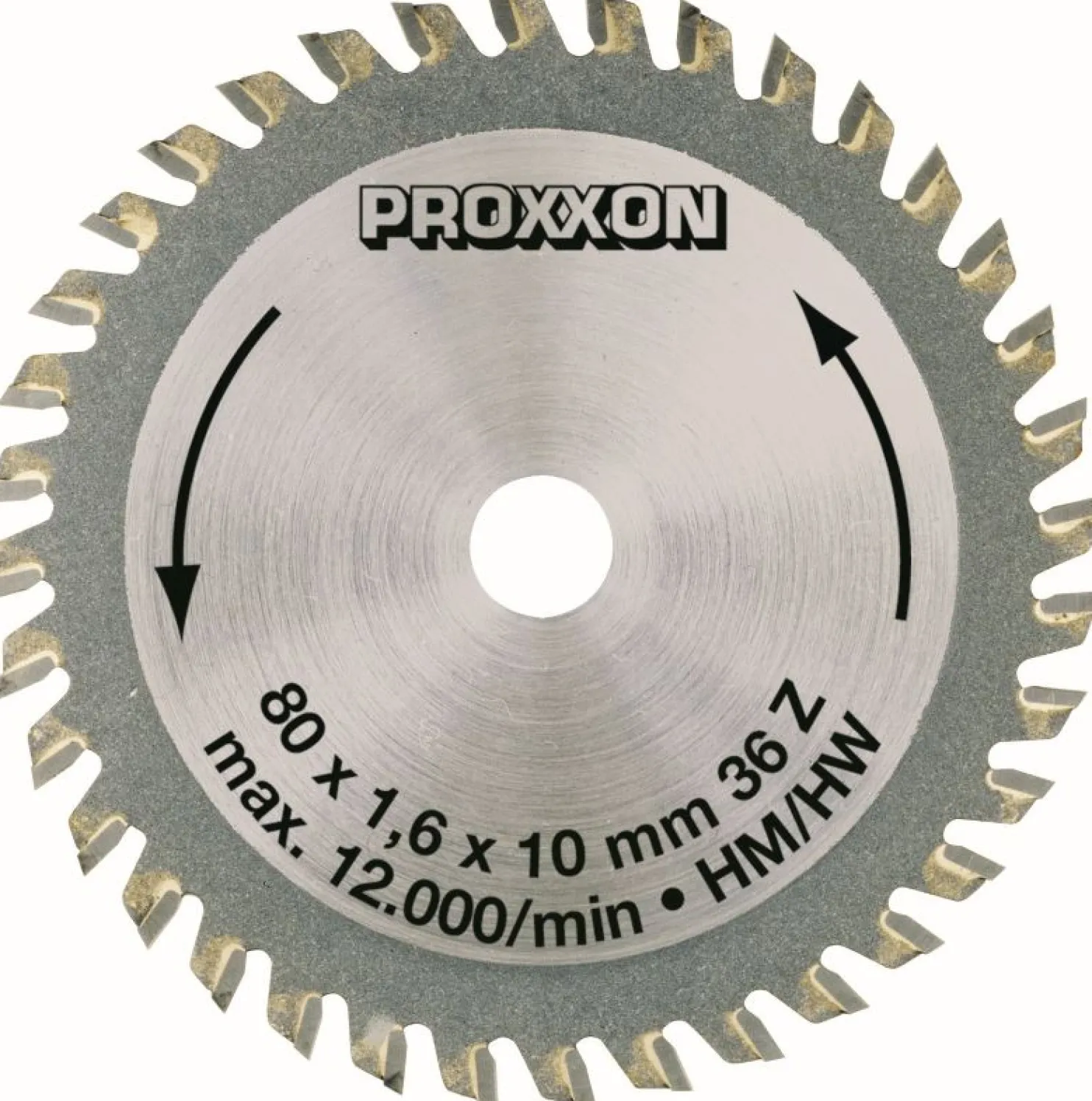 Pyörösahanterä Proxxon 28732 80x1,6x10mm