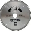 Pyörösahanterä Tivoly 190 × 30 × 2,5/1,7mm alumiinille ja värimetalleille