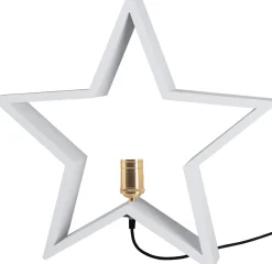 Pöytätähti Star Trading Lysekil 500x480x100mm valkoinen