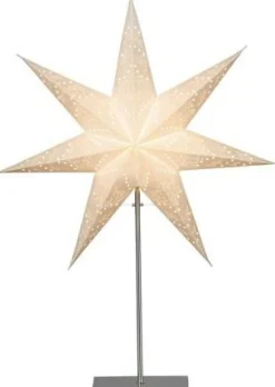 Pöytätähti Star Trading Sensy 78 cm paperi valkoinen