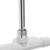 Pyyhekuivaimen venttiili Nordhem kulmamalli vasen 430mm C/C 40mm valkoinen