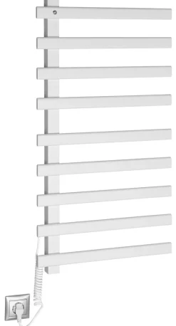 Pyyhekuivain Interia Elcor 480x920x50 mm, 128 W, vasen, eri värejä
