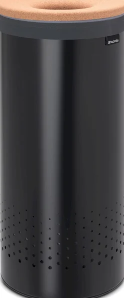 Pyykkikori Brabantia 35 L korkkikansi Matt Black