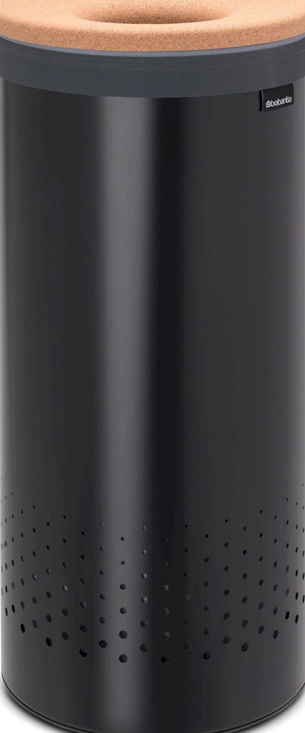 Pyykkikori Brabantia 35 L korkkikansi Matt Black