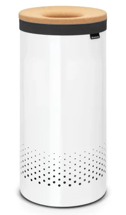 Pyykkikori Brabantia 35 L Quick-Drop White/Cork Brown