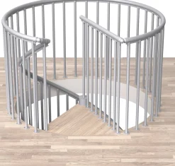 Reunakaide Dolle Classic Spiral, pyöreään porrasaukkoon, eri värejä ja kokoja