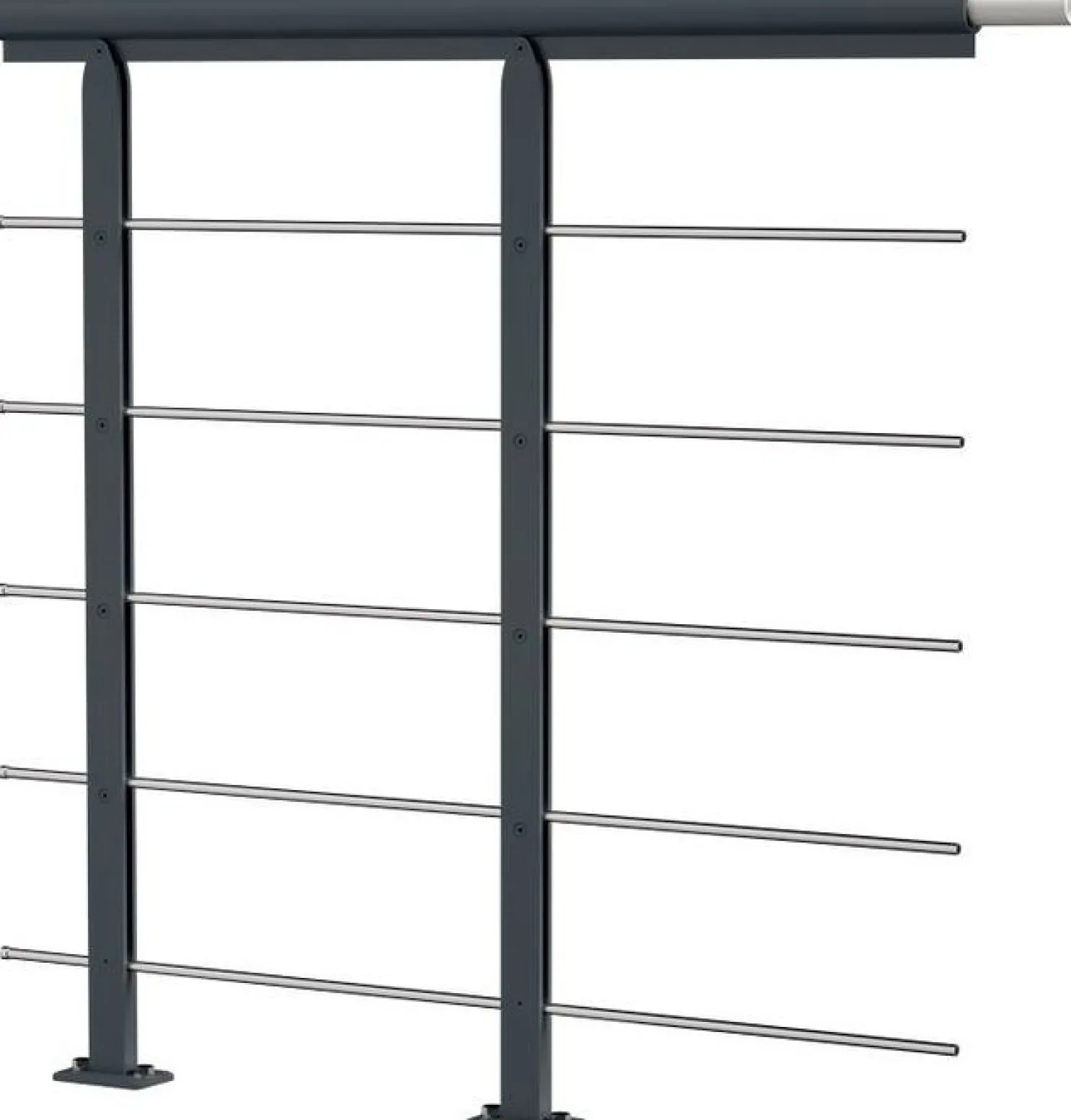 Reunakaide Dolle Design Spiral, suoraan porrasaukkoon, laajennuspaketti, eri värejä