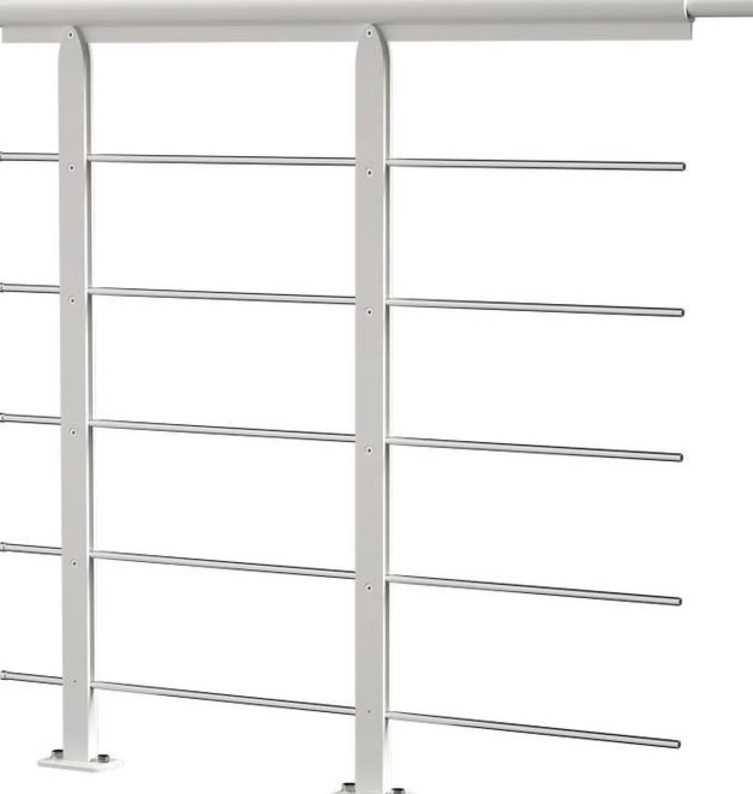 Reunakaide Dolle Design Spiral, suoraan porrasaukkoon, laajennuspaketti, eri värejä