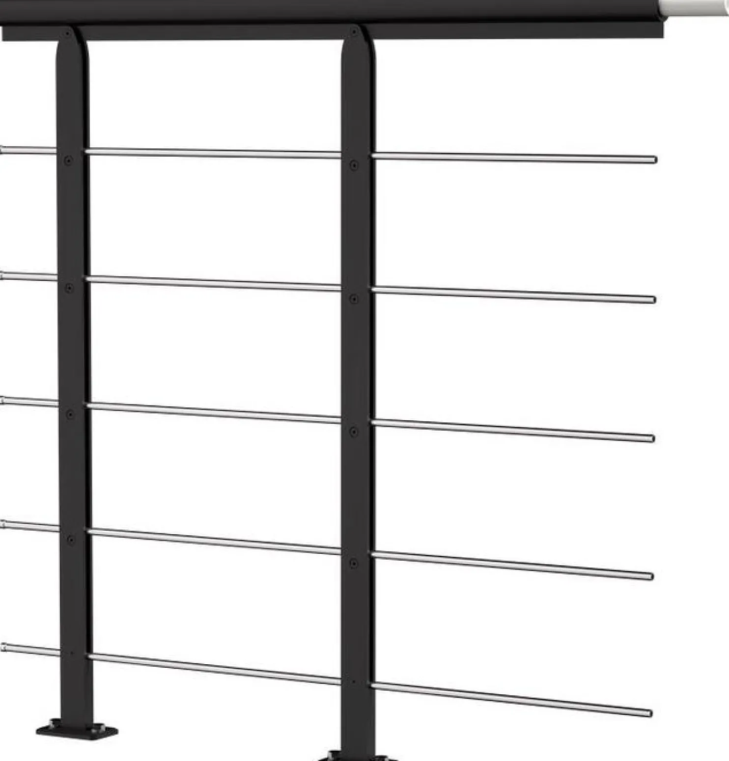 Reunakaide Dolle Design Spiral, suoraan porrasaukkoon, laajennuspaketti, eri värejä