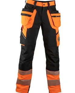 Riipputaskuhousut Dimex Turva 6085 huomioväri superstretch