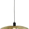 Riippuvalaisin Aneta Lighting Arcos, Ø50cm, luonnollinen