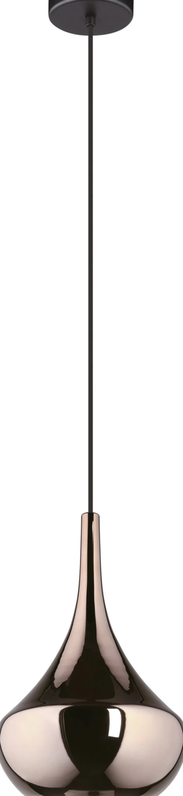 Riippuvalaisin Eglo Almoster Ø25cm E27 maks. 28W IP20 musta/kupari