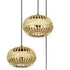 Riippuvalaisin Eglo Amsfield 1, 3xE27, 40W, bambu, IP20