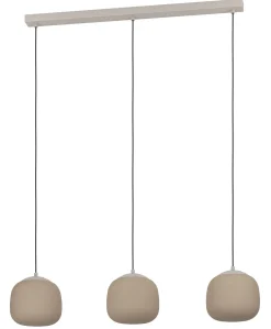 Riippuvalaisin Eglo Cominio, 88.5cm, 3xE27, 40W, IP20, hiekka