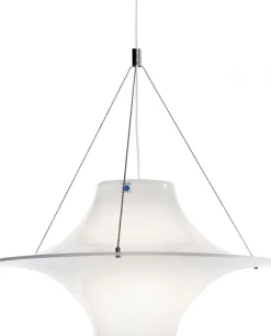 Riippuvalaisin Innolux Lokki Ø 500 mm valkoinen