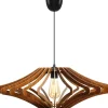 Riippuvalaisin Linento Lighting 171, ø47cm, E27, max. 40W, pähkinä