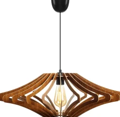 Riippuvalaisin Linento Lighting 171, ø47cm, E27, max. 40W, pähkinä