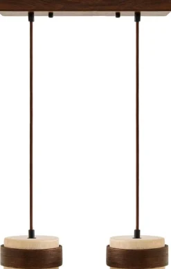 Riippuvalaisin Linento Lighting Lover B 2-osainen beige/saksanpähkinä