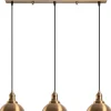 Riippuvalaisin Linento Lighting Varzan 10862, 70x21x117cm, antiikkimessinki