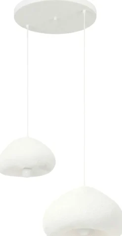 Riippuvalaisin Linento Lighting Lora 30-40-T-Nua, 2-osainen, valkoinen