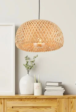 Riippuvalaisin Linento Lighting BRZ-340026, ø30cm, E27, max. 40W, IP20, bambu