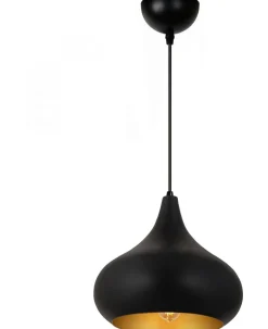 Riippuvalaisin Linento Lighting 241751, Ø23cm, musta