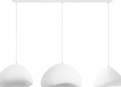 Riippuvalaisin Linento Lighting Lora Set-C-Luna, 3-osainen, valkoinen