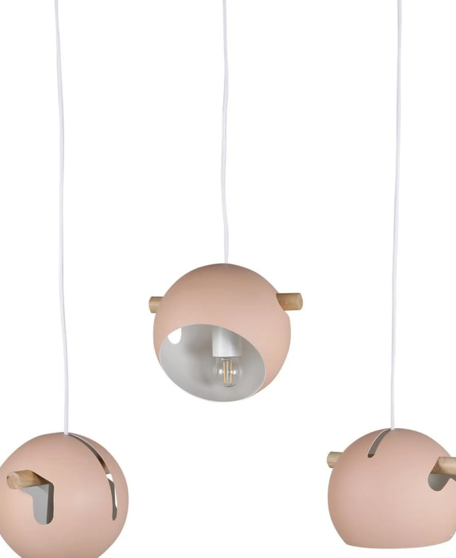 Riippuvalaisin Venture Home Tubbie, ø23cm, 3-osainen, vaaleanpunainen